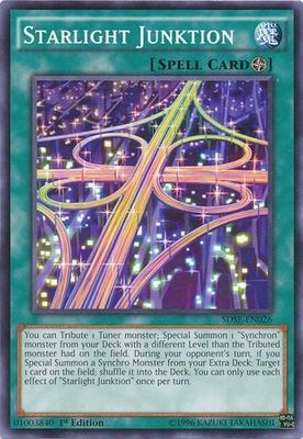 Starlight Junktion - SDSE-EN026 - Common 1st Edition Structure Deck: Synchron Extreme 1st Edition Singles