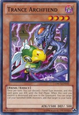 Trance Archfiend - ORCS-EN035 - Common Unlimited Order of Chaos Unlimited Singles