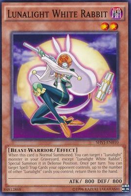 Lunalight White Rabbit - SHVI-EN010 - Common Unlimited Shining Victories Unlimited Singles
