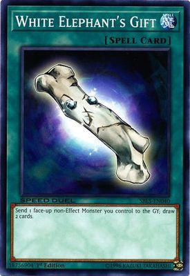 White Elephant&#39;s Gift - SBLS-EN040 - Common 1st Edition Speed Duel: Arena of Lost Souls Singles