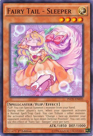 Fairy Tail - Sleeper - INOV-EN035 - Common 1st Edition Invasion Vengeance 1st Edition Singles