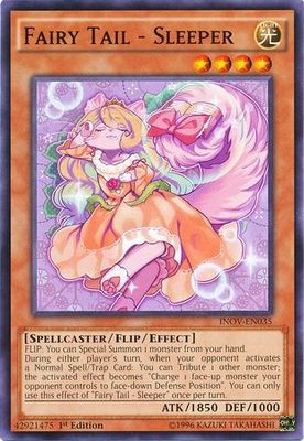 Fairy Tail - Sleeper - INOV-EN035 - Common 1st Edition Invasion Vengeance 1st Edition Singles