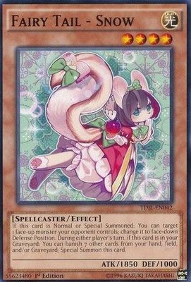 Fairy Tail - Snow - TDIL-EN042 - Common 1st Edition The Dark Illusion 1st Edition Singles