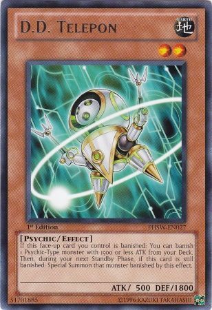 D.D. Telepon - PHSW-EN027 - Rare 1st Edition Photon Shockwave 1st Edition Singles (espanol)