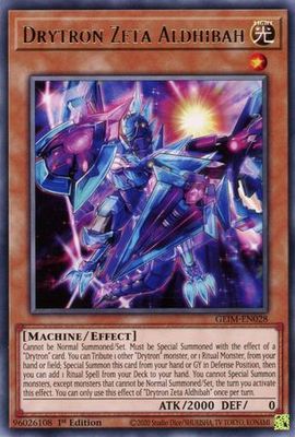 Drytron Zeta Aldhibah - GEIM-EN028 - Rare 1st Edition Genesis Impact [GEIM] 1st Edition Singles