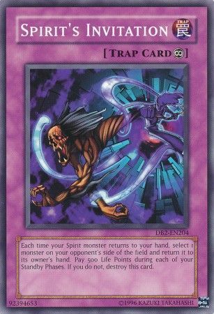 Spirit's Invitation - DB2-EN204 - Common Unlimited Dark Beginning 2 DB2