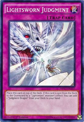 Lightsworn Judgment - MP17-EN237 - Common 1st Edition 2017 Mega-Tins 1st Edition Singles