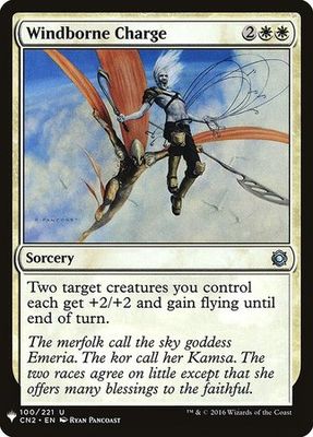 Windborne Charge - Mystery Booster Promo Mystery Booster Singles