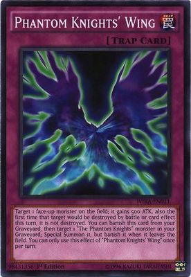 Phantom Knights&#39; Wing - WIRA-EN011 - Common 1st Edition Wing Raiders 1st Edition Singles