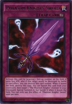 Phantom Knights&#39; Sword - WIRA-EN010 - Rare 1st Edition Wing Raiders 1st Edition Singles