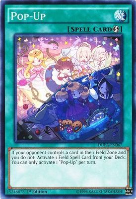 Pop-Up - DUEA-EN067 - Common 1st Edition Duelist Alliance 1st Edition Singles