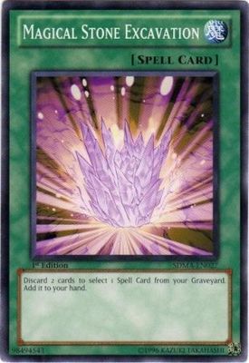 Magical Stone Excavation - SDMA-EN027 - Common 1st Edition Structure Deck: Marik 1st Edition Singles
