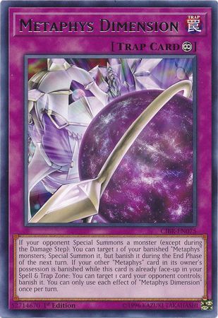 Metaphys Dimension - CIBR-EN075 - Rare 1st Edition Circuit Break 1st Edition Singles