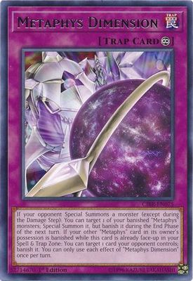 Metaphys Dimension - CIBR-EN075 - Rare 1st Edition Circuit Break 1st Edition Singles (espanol)