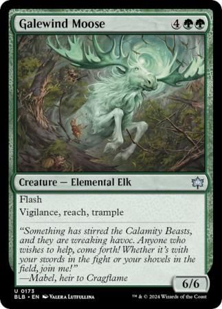 Galewind Moose 173 Bloomburrow Singles
