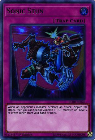 Sonic Stun - BLHR-EN026 - Ultra Rare 1st Edition Battles of Legend: Hero&#39;s Revenge Singles