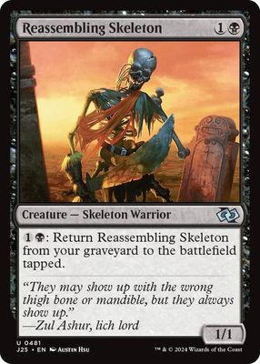 Reassembling Skeleton 0481 - Foundations Jumpstart (J25)
