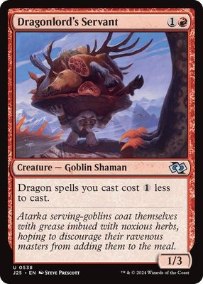 Dragonlord&#39;s Servant - Foundations Jumpstart (J25) Foundations Jumpstart