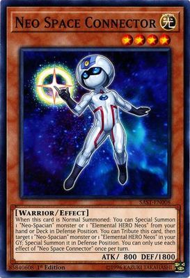 Neo Space Connector - SAST-EN008 - Common 1st Edition Savage Strike 1st Edition Singles