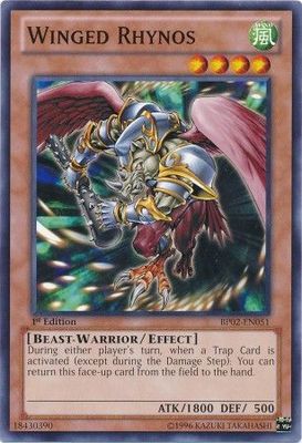 Winged Rhynos - BP02-EN051 - Common 1st Edition Battle Pack 2: War of the Giants 1st Edition Singles