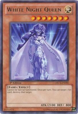 White Night Queen - ORCS-EN090 - Rare 1st Edition Order of Chaos 1st Edition Singles