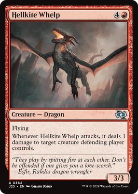 Hellkite Whelp 0562 - Foundations Jumpstart (J25)