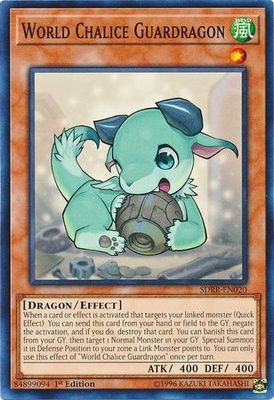 World Chalice Guardragon - SDRR-EN020 - Common 1st Edition Rokket Revolt Singles