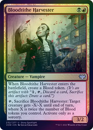 Bloodtithe Harvester 232/277 - Foil Innistrad: Crimson Vow Foil Singles
