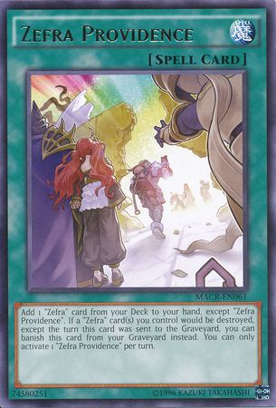 Zefra Providence - MACR-EN061 - Rare Unlimited Maximum Crisis Unlimited Singles