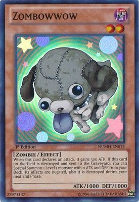 Zombowwow - NUMH-EN014 - Super Rare 1st Edition Number Hunters 1st Edition Singles