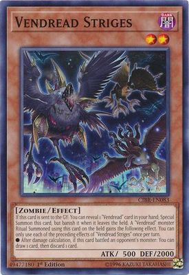 Vendread Striges - CIBR-EN083 - Common 1st Edition Circuit Break 1st Edition Singles