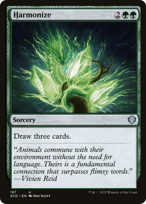 Harmonize - Starter Commander Decks (SCD) Starter Commander Decks