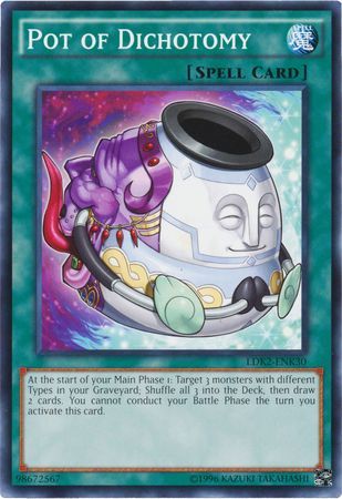 Pot of Dichotomy - LDK2-ENK30 - Common Unlimited Legendary Decks II - Kaiba Unlimited Singles