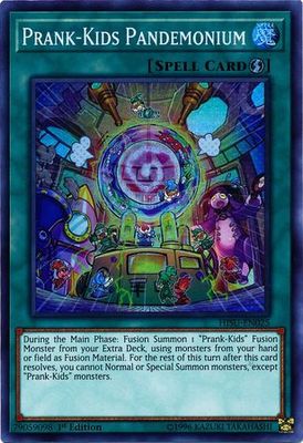 Prank-Kids Pandemonium - HISU-EN025 - Super Rare 1st Edition Hidden Summoners Singles