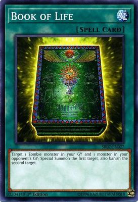Book of Life - SR07-EN027 - Common 1st Edition Structure Deck: Zombie Horde Singles