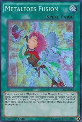 Metalfoes Fusion - TDIL-EN061 - Super Rare 1st Edition The Dark Illusion 1st Edition Singles (espanol)