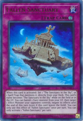 Fallen Sanctuary - GFP2-EN014 - Ultra Rare 1st Edition Ghosts From The Past: The 2nd Haunting 1st Edition Singles