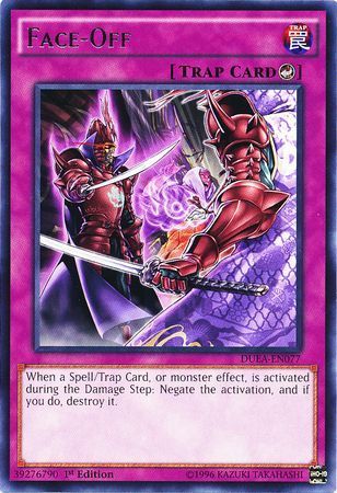 Face-Off - DUEA-EN077 - Rare 1st Edition Duelist Alliance 1st Edition Singles