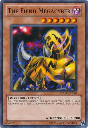 The Fiend Megacyber - DEM1-EN007 - Common Unlimited Yu-Gi-Oh! Promos: Other (espanol)