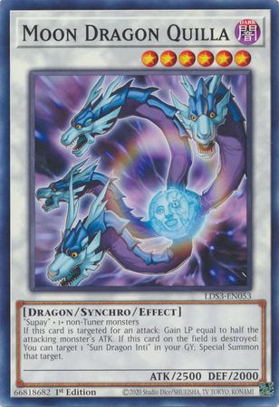 Moon Dragon Quilla - LDS3-EN053 - Common 1st Edition Legendary Duelists: Season 3 [LDS3] 1st Edition Singles