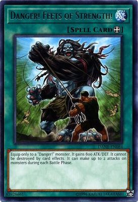 Danger! Feets of Strength! - DANE-EN084 - Rare Unlimited Dark Neostorm Unlimited Singles