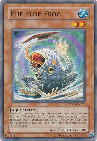 Flip Flop Frog - CRMS-EN029 - Common Unlimited Crimson Crisis [CRMS] Unlimited Singles