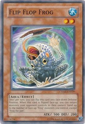 Flip Flop Frog - CRMS-EN029 - Common Unlimited Crimson Crisis [CRMS] Unlimited Singles