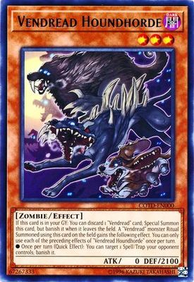 Vendread Houndhorde - COTD-EN000 - Rare Unlimited Code of the Duelist Unlimited Singles