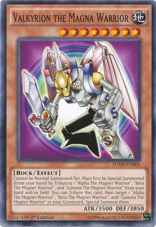 Valkyrion the Magna Warrior - SDMY-EN006 - Common 1st Edition Structure Deck: Yugi Muto [SDMY]