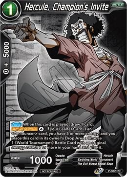 Hercule, Champion&#39;s Invite (Championship Pack 2021 Vol.1) - Promotion Cards (PR) Promotion Cards