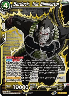 Bardock, the Eliminator (Championship Pack 2021 Vol.2) - Promotion Cards (PR) Promotion Cards