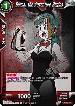 Bulma, the Adventure Begins - Promotion Cards (PR) Promotion Cards