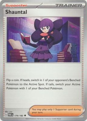 Shauntal - 174/182 - Uncommon Scarlet &amp; Violet: Paradox Rift Singles (Español)