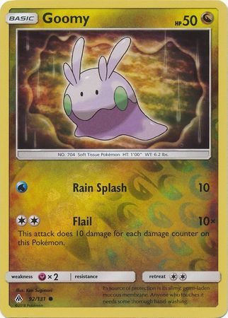 Goomy - 92/131 - Common Reverse Holo Sun &amp; Moon: Forbidden Light Reverse Holo Singles (Español)